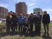 Посадка гортензий в ЖК Волгарь 28 апреля.